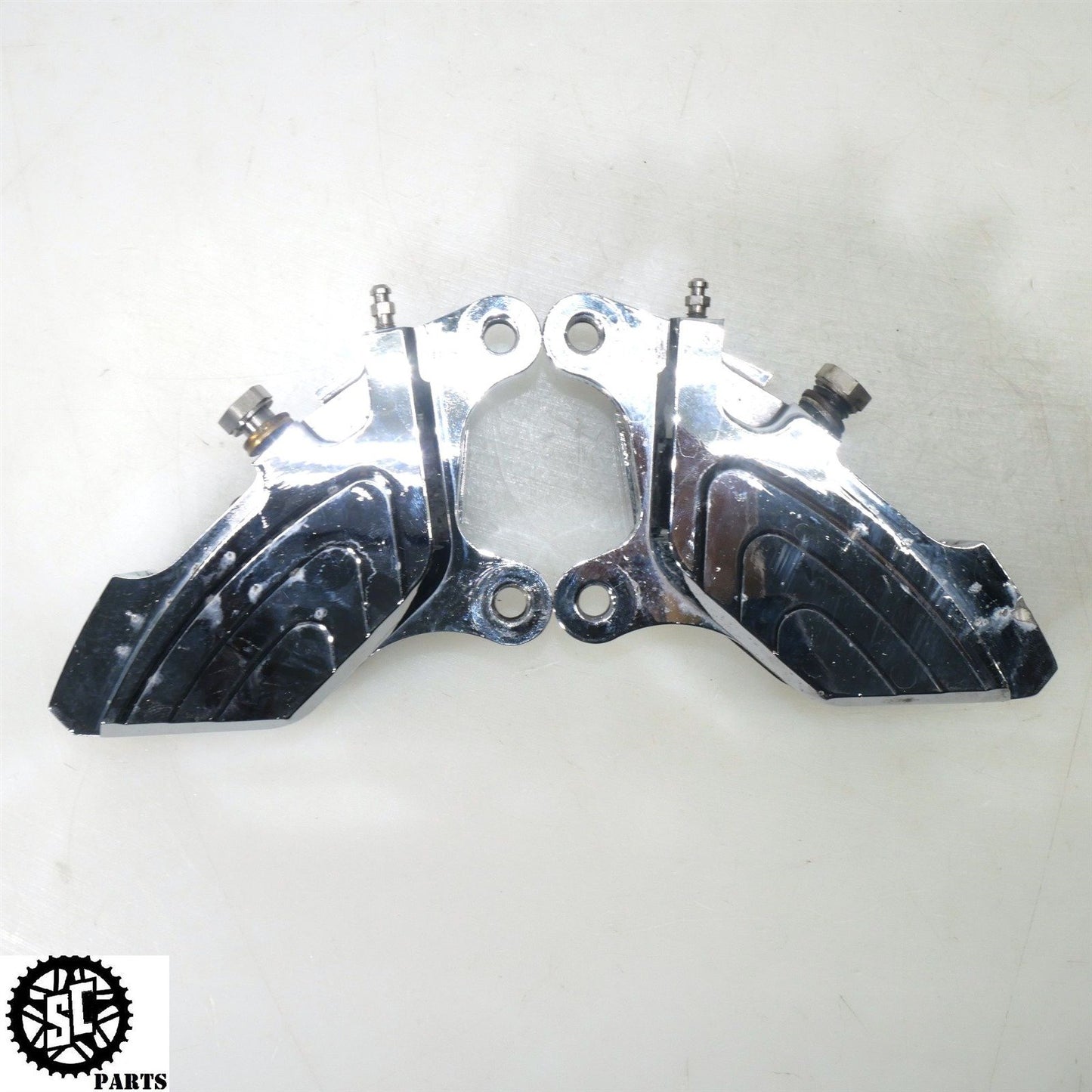 08-20 HARLEY DAVIDSON BAGGER DEMONS 4 PISTON BILLET FRONT BRAKE CALIPER 11.8 H46