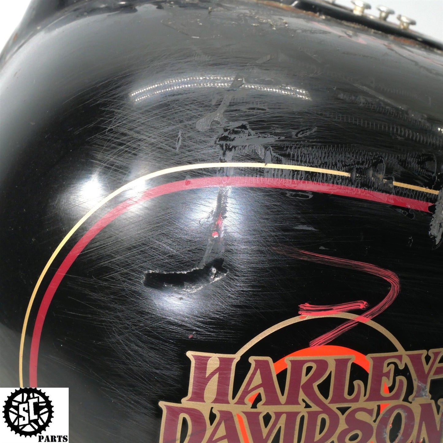 98-02 HARLEY DAVIDSON ELECTRA ROAD GLIDE GAS FUEL TANK H46