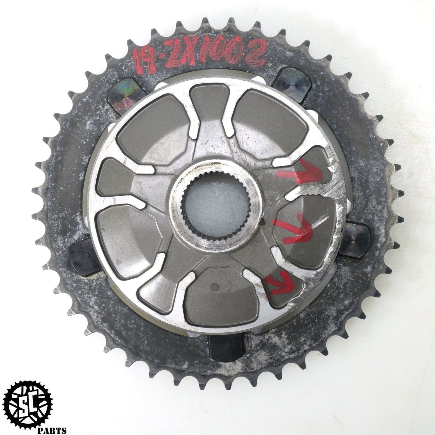 19-22 KAWASAKI NINJA H2 SX SE REAR WHEEL HUB SPROCKET K53