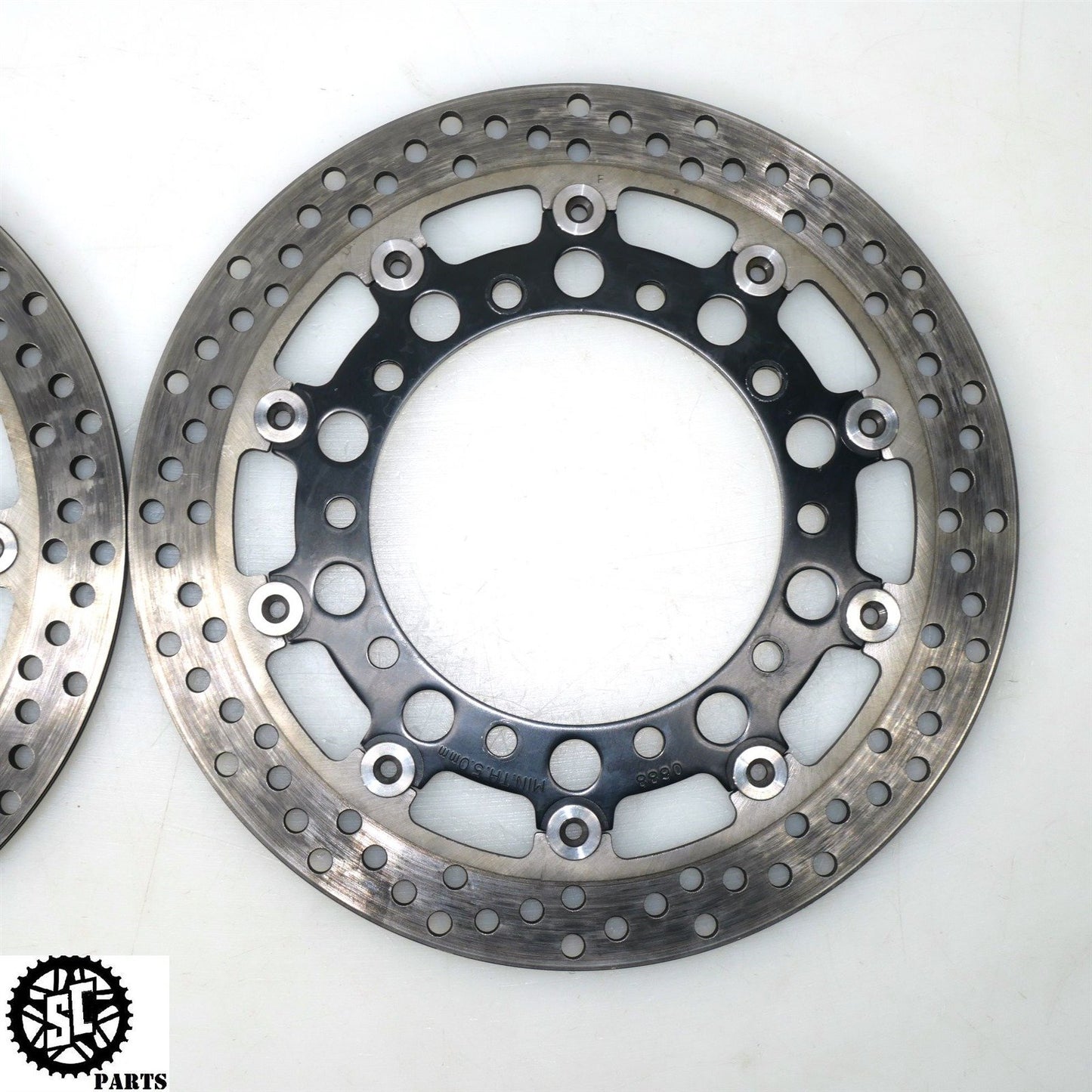 19-22 KAWASAKI NINJA H2 SX SE FRONT BRAKE DISC ROTOR K53