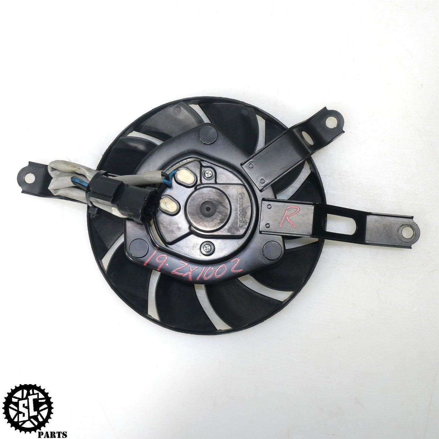 19-22 KAWASAKI NINJA H2 SX SE RIGHT RADIATOR COOLING FAN K53