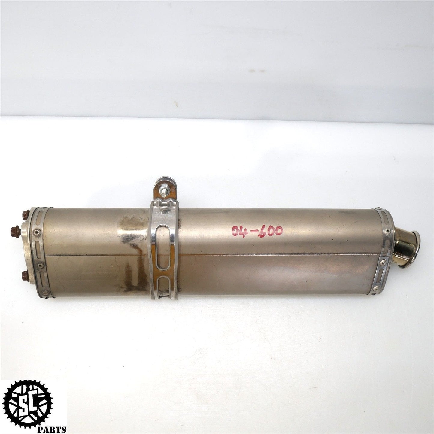 2004 2005 SUZUKI GSXR 600 YOSHIMURA SLIP ON EXHAUST PIPE MUFFLER S14