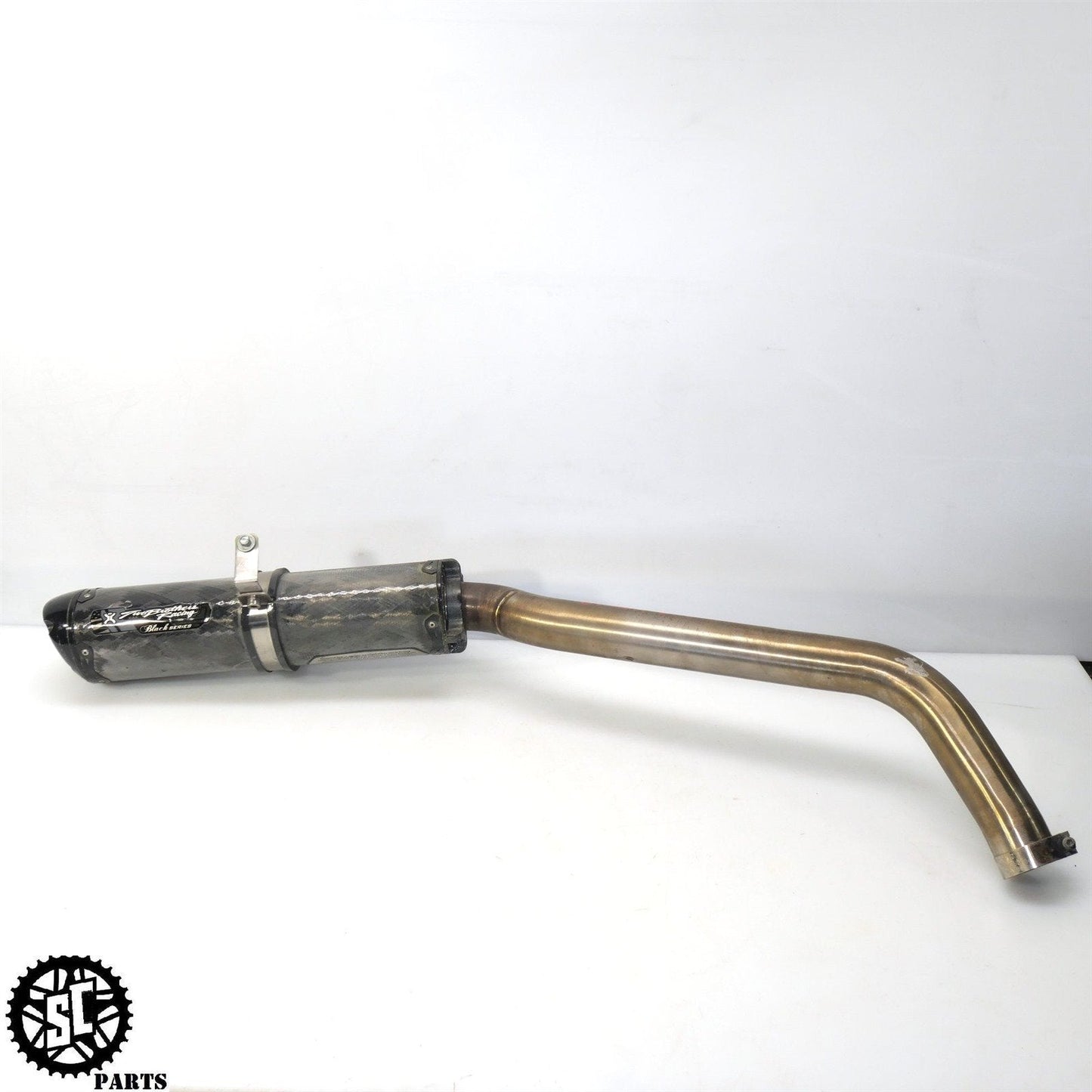 2007-2012 HONDA CBR600RR TWO BROTHERS CARBON SLIP ON EXHAUST PIPE MUFFLER H17