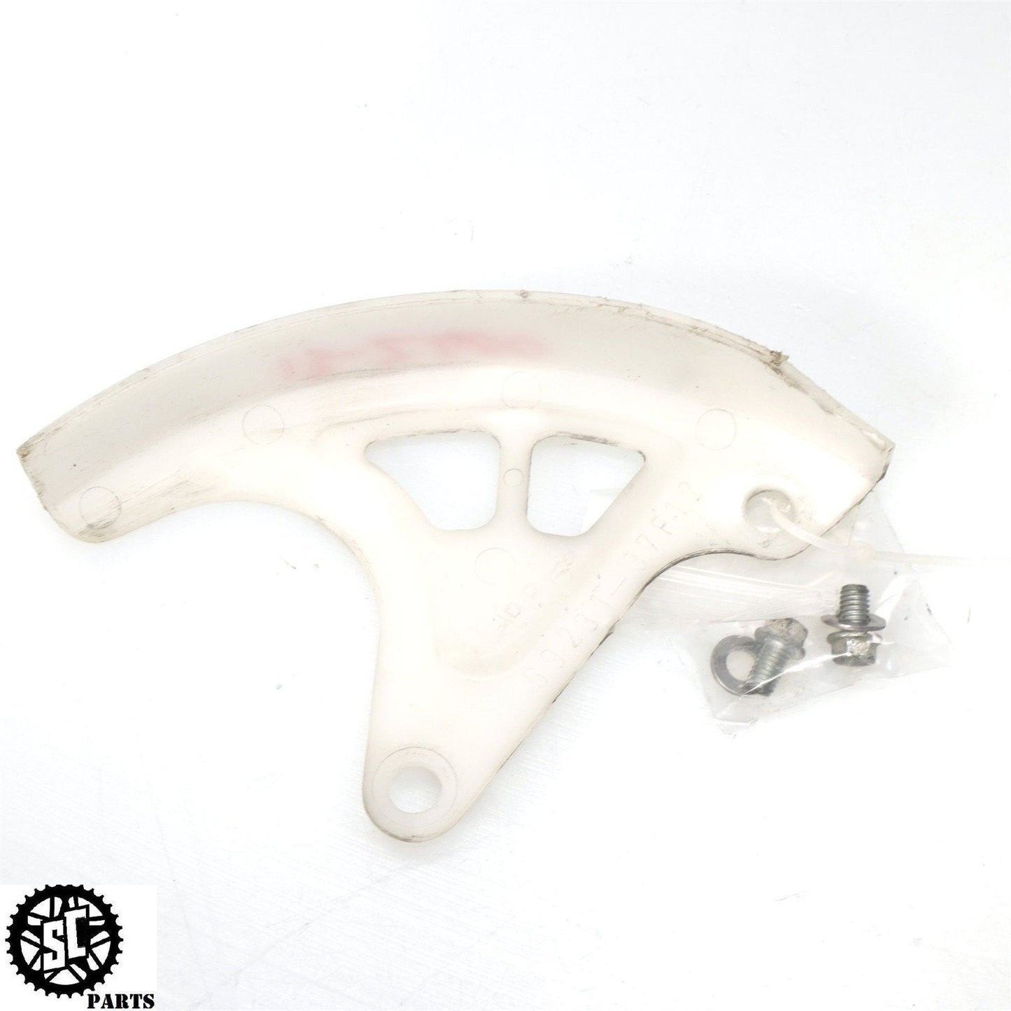 2013 SUZUKI DRZ400SM CHAIN GUARD COVER REAR BRAKE ROTOR COVER GUARD S99